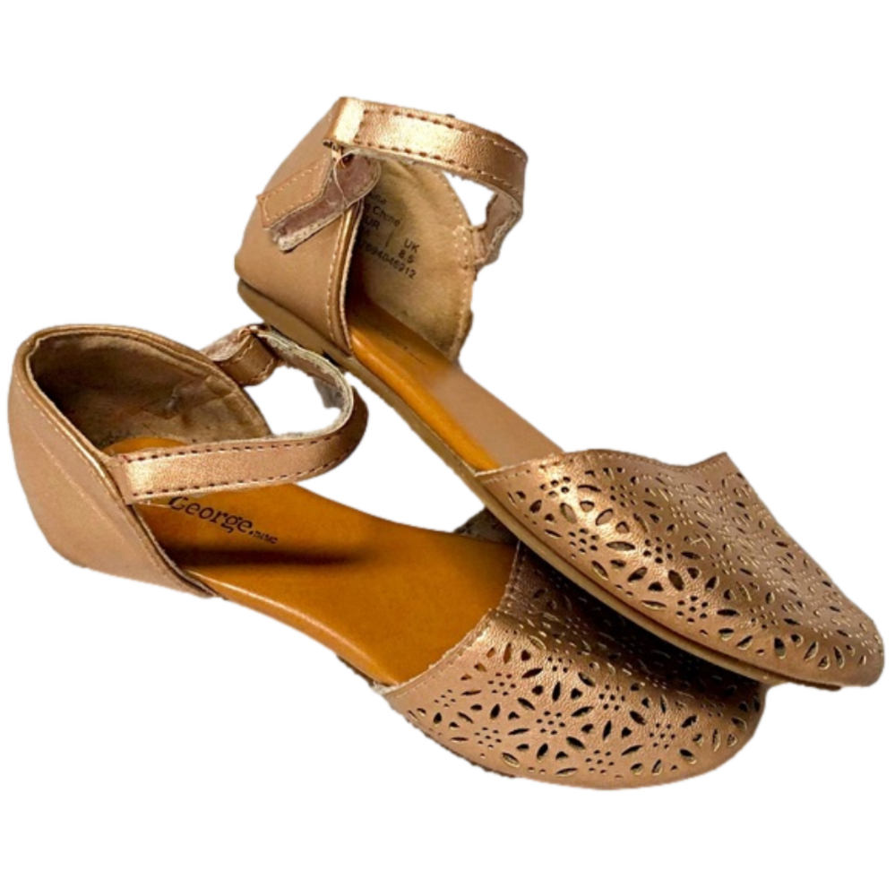 George Bronze Sandals for little girl